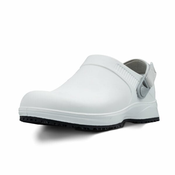 Cruiza - Rebel Clog CHEF-Pro Black/White PU/Rubber-