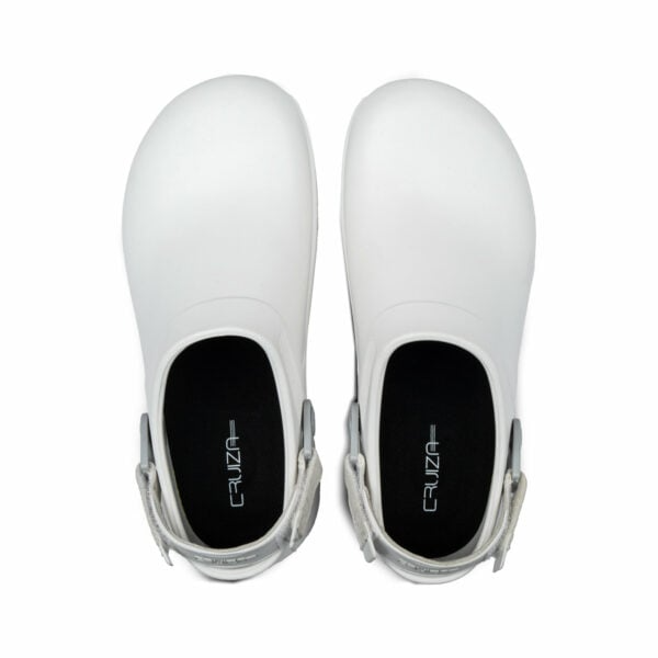 Cruiza - Rebel Clog CHEF-Pro Black/White PU/Rubber-