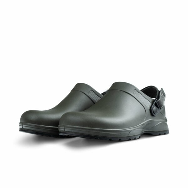 Rebel Cruiza Garden-Pro Slip-on Clog Dark Olive Green
