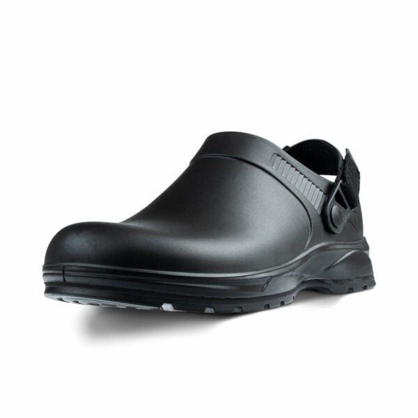 REBEL Cruiza Work-Pro Slip-on Clog Black PU