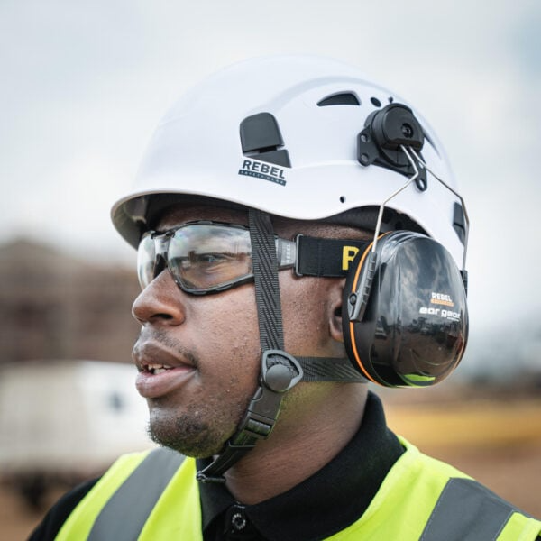 Ear Gear Earmuff With Helmet Mounting