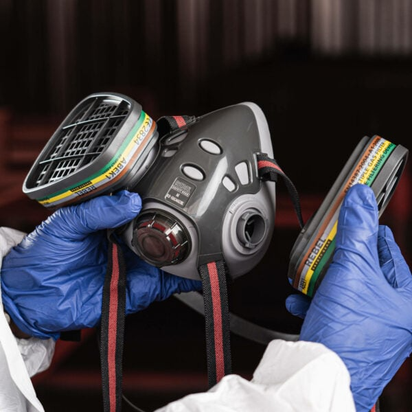 REBEL REUSABLE HALF MASK DOUBLE CARTRIDGE