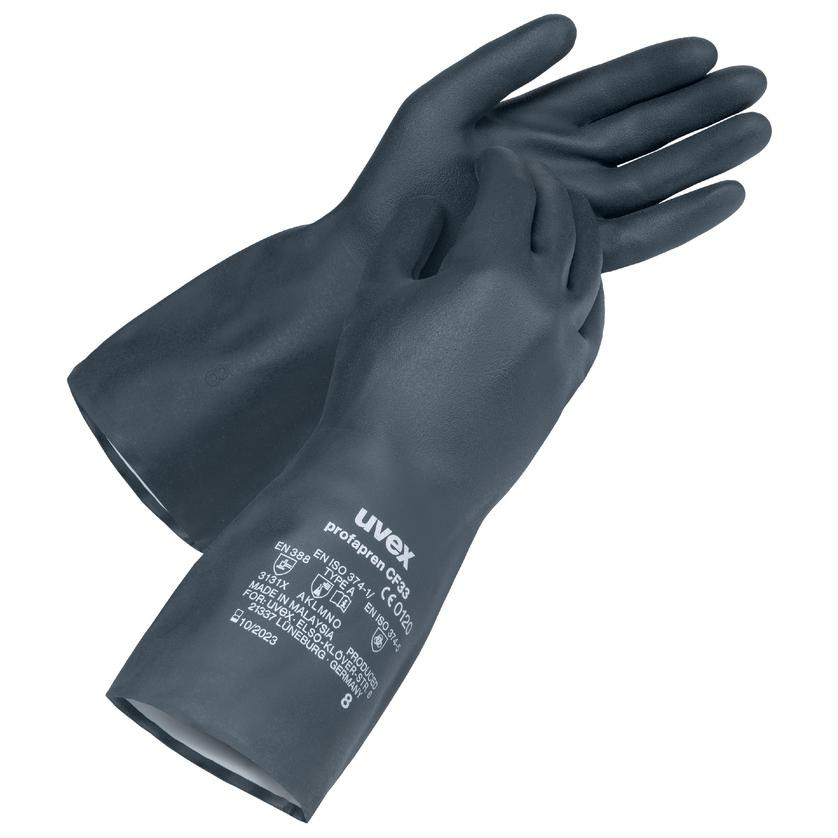 uvex profapren CF33 chemical gloves (neoprene)