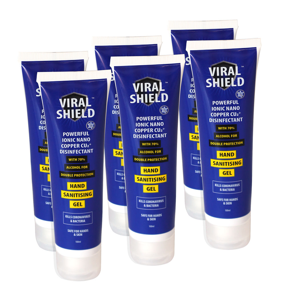 Viral Shield - Ionic Nano Copper 100ml Gel Tube