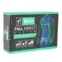 Bova Standard Harness: Double Leg Lanyard with Scaffolding Hooks