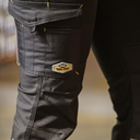 REBEL Ladies Tech Gear Trousers Raven Black