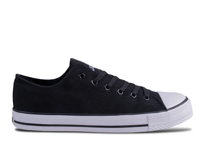 JCB Drift Black Canvas Sneaker NSTC
