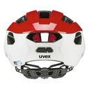 uvex rise cc cycling helmet red white