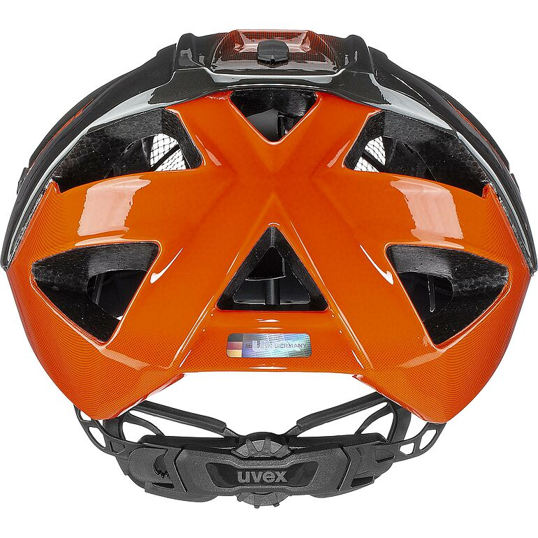 uvex titan quatro cycling helmet  Orange