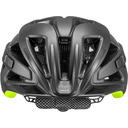 uvex black-yellow mat active cc cycling helmet