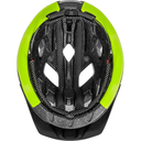 uvex black-yellow mat active cc cycling helmet