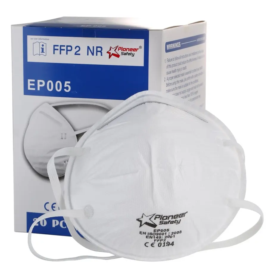 PIONEER® DUST MASK FFP2 BOX OF 20