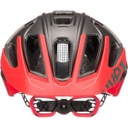 uvex Grey-Red Quatro Cycling Helmet