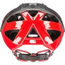 uvex Grey-Red Quatro Cycling Helmet