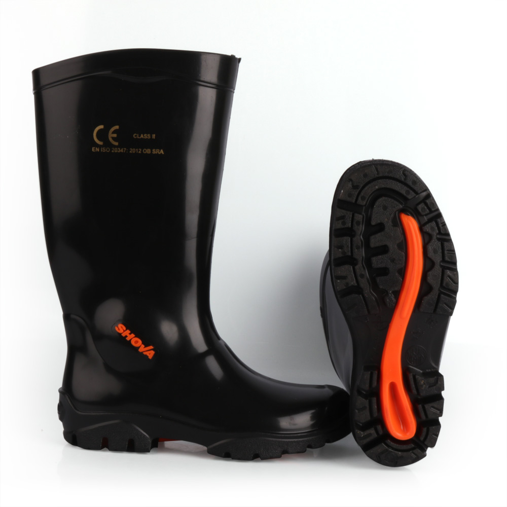 Neptun Shova Blk/Blk Gumboot