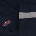 Endurance Navy Blue D59 Flame/Acid Conti Jacket (with Reflective)