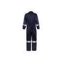 Endurance Navy Blue D59 Flame/Acid Boilersuit (with Reflective)