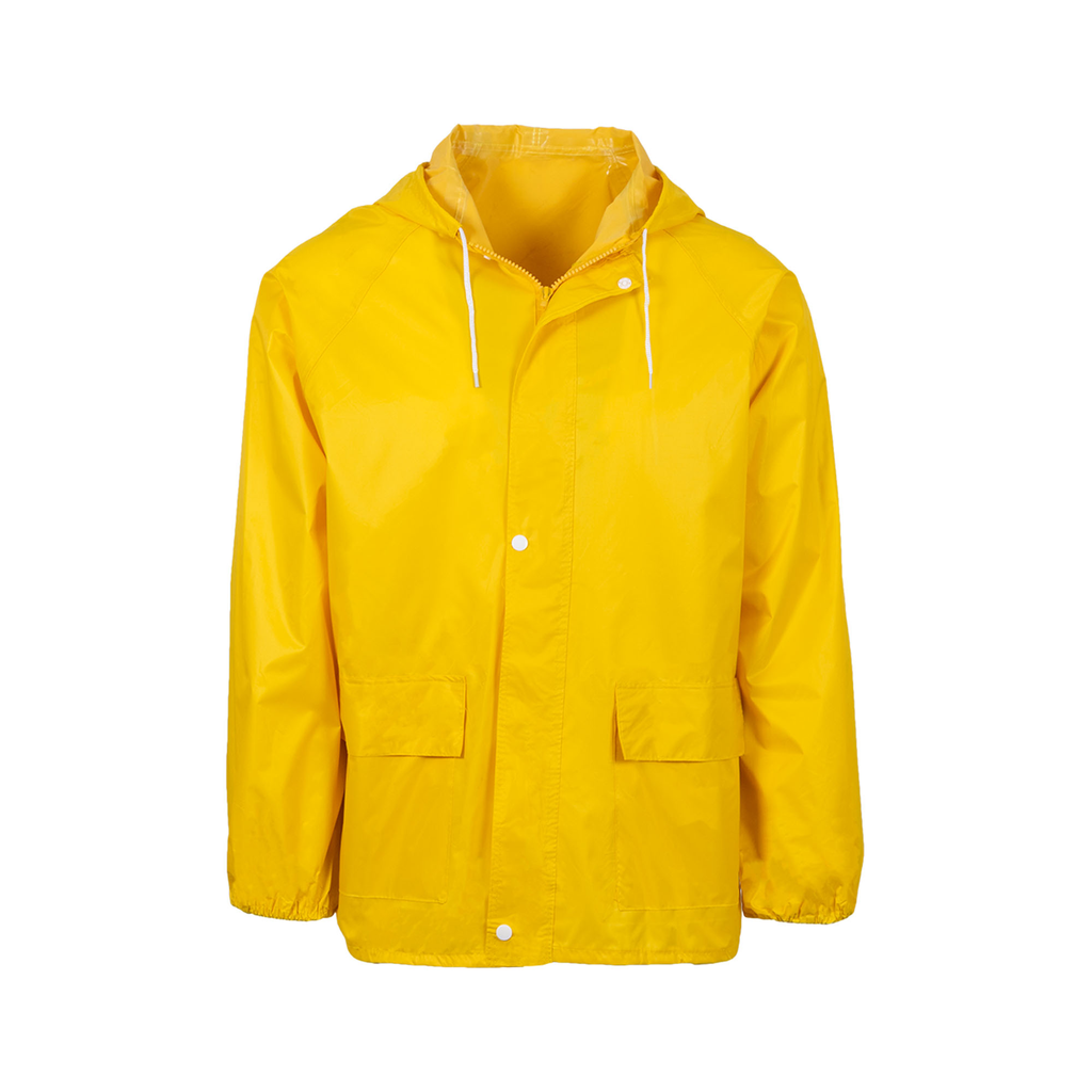 Rubberised Yellow Rainsuit 2 Piece