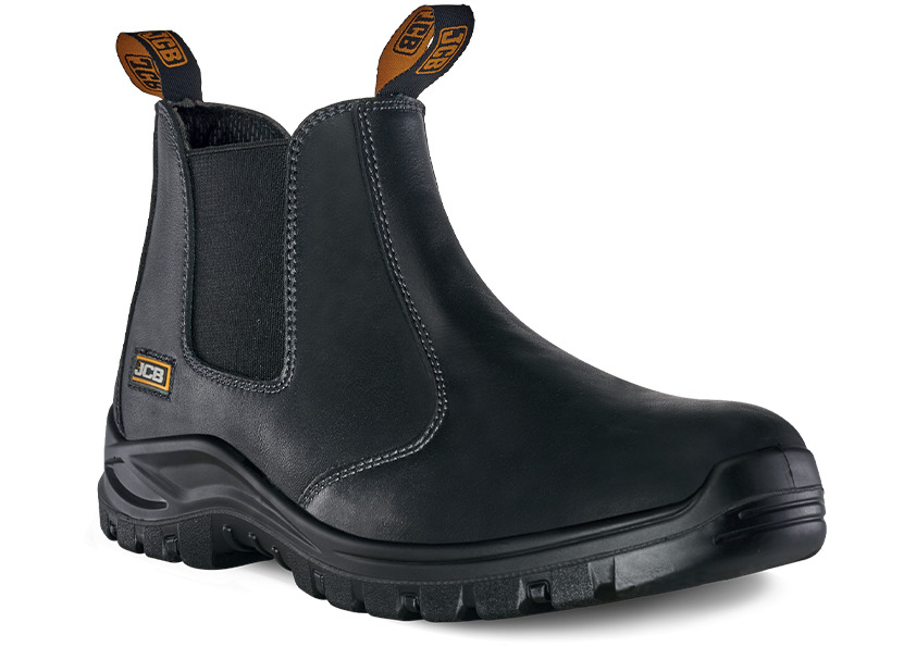 JCB Chelsea Safety Boot Black