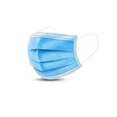 3ply Disposable mask 95% BFE (Pack of 50) - Blue