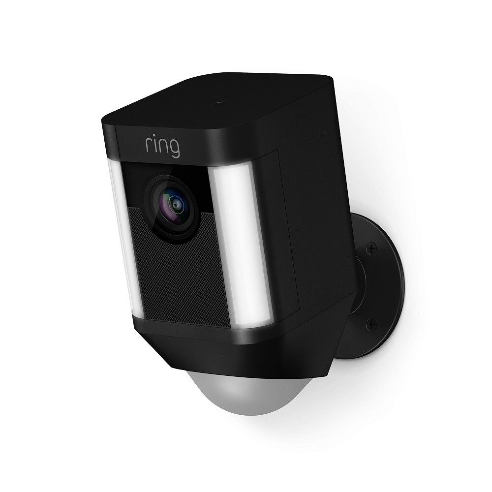 Ring Home Spotlight HD Security Camera (Wire-free) - Black
