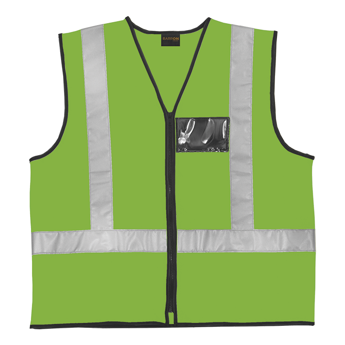Barron Highway Waistcoat - Lumo Green
