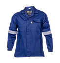 Vulcan Navy Blue D59 Flame/Acid Conti Jacket (with Reflective)