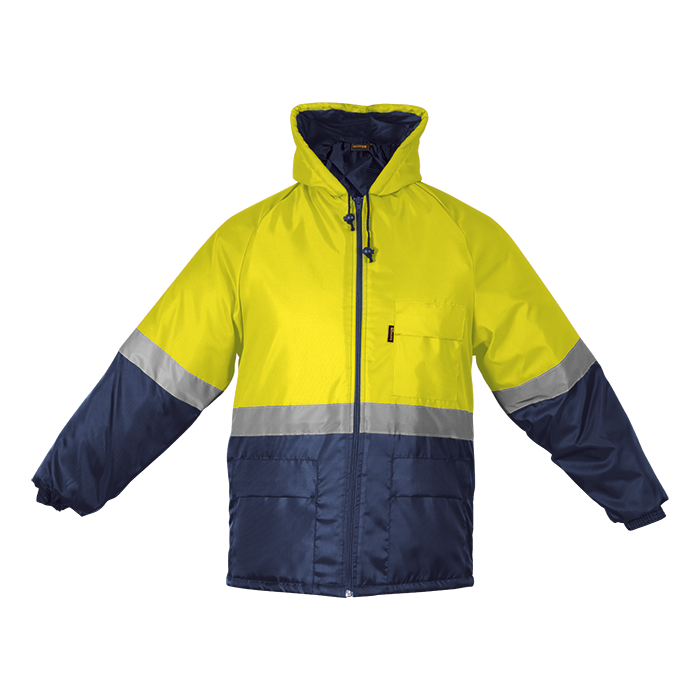 Barron Two Tone Ground Zero Jacket Navy/Yellow