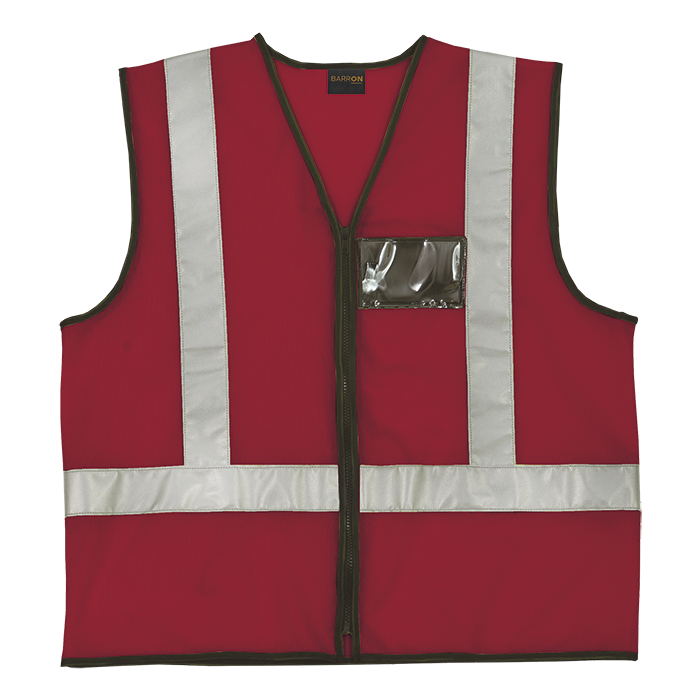 Barron Highway Waistcoat - Red