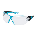 uvex pheos cx2-Clear with black/light blue frame