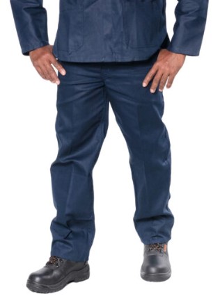 Vulcan Premium 65/35  Navy Trouser - 240gsm-No Tape