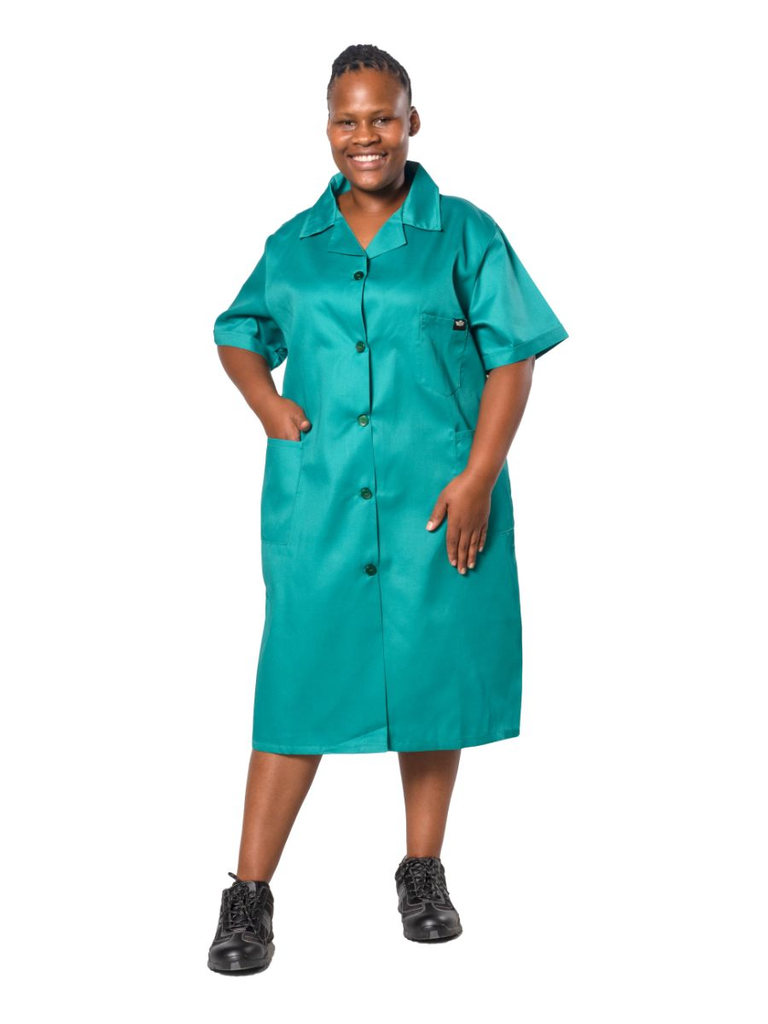 Vulcan Short sleeve Button down Canteen Dress