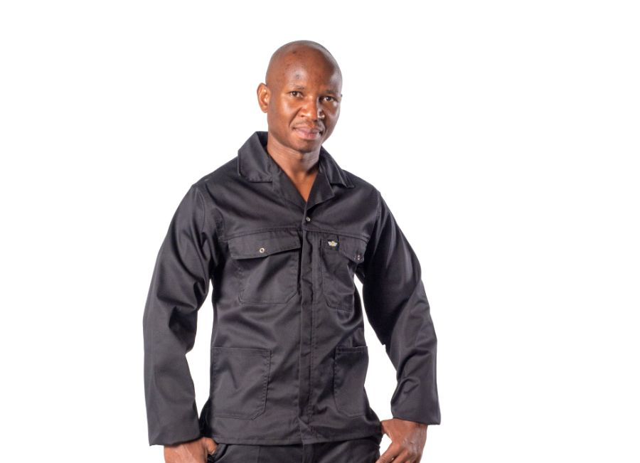 Vulcan Premium 65/35  Black Jacket - 240gsm-No Tape