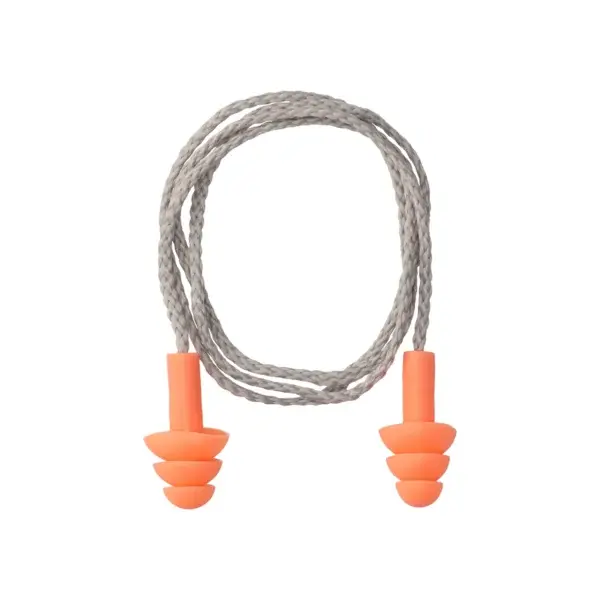 REBEL Ear Gear Reusable Corded Earplugs pack of 100