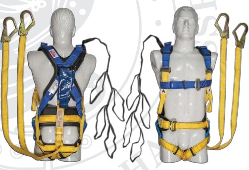 Iron man Riggers Full body harness with padded shoulder, legs and waist straps