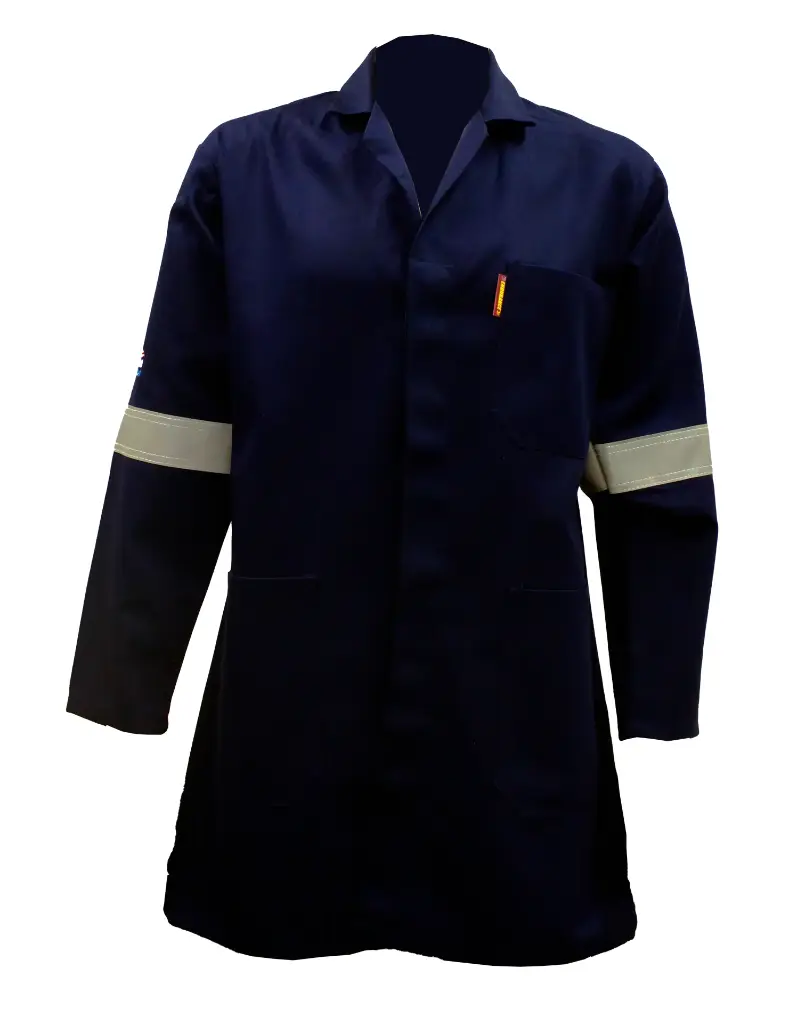 Endurance Flame /Acid Dustcoat 100% Cotton 300gsm -Button Front