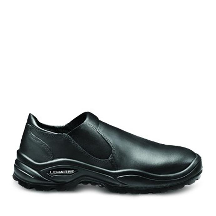 Lemaitre Eros Mens Black Slip On Shoe