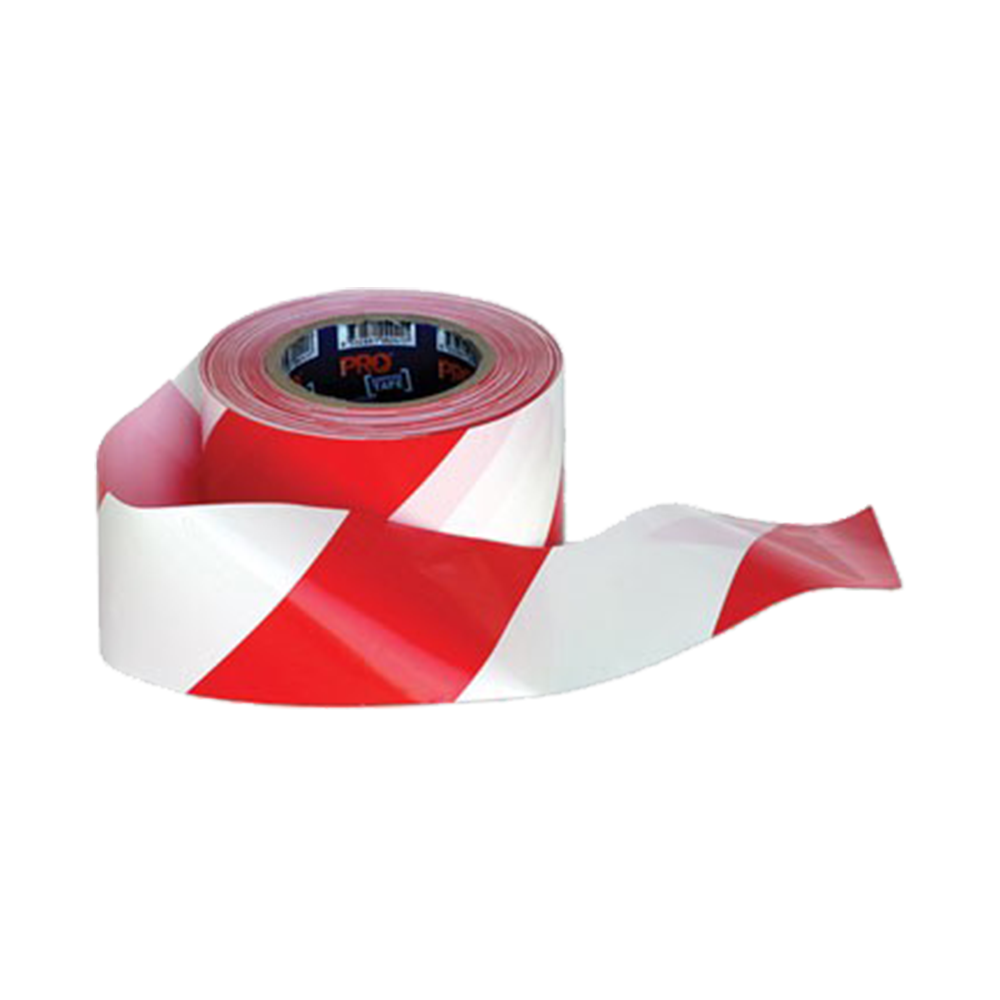 Barrier Tape White/Red (75 x 500)