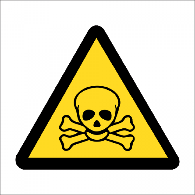 Sign Warn Poison Haz 290X290