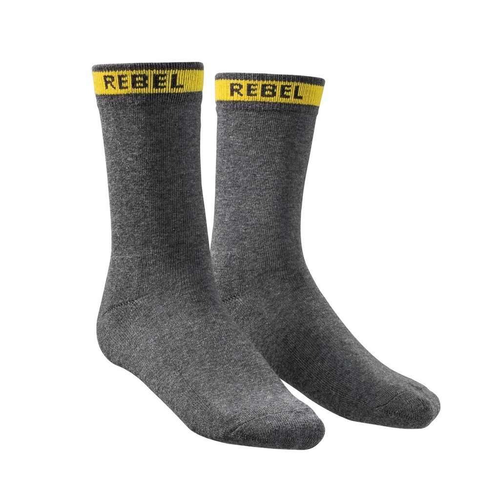 Rebel Grey Socks