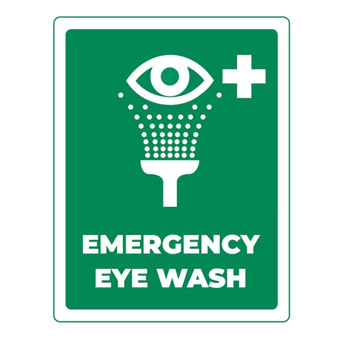 Sign Eye Wash 190X190