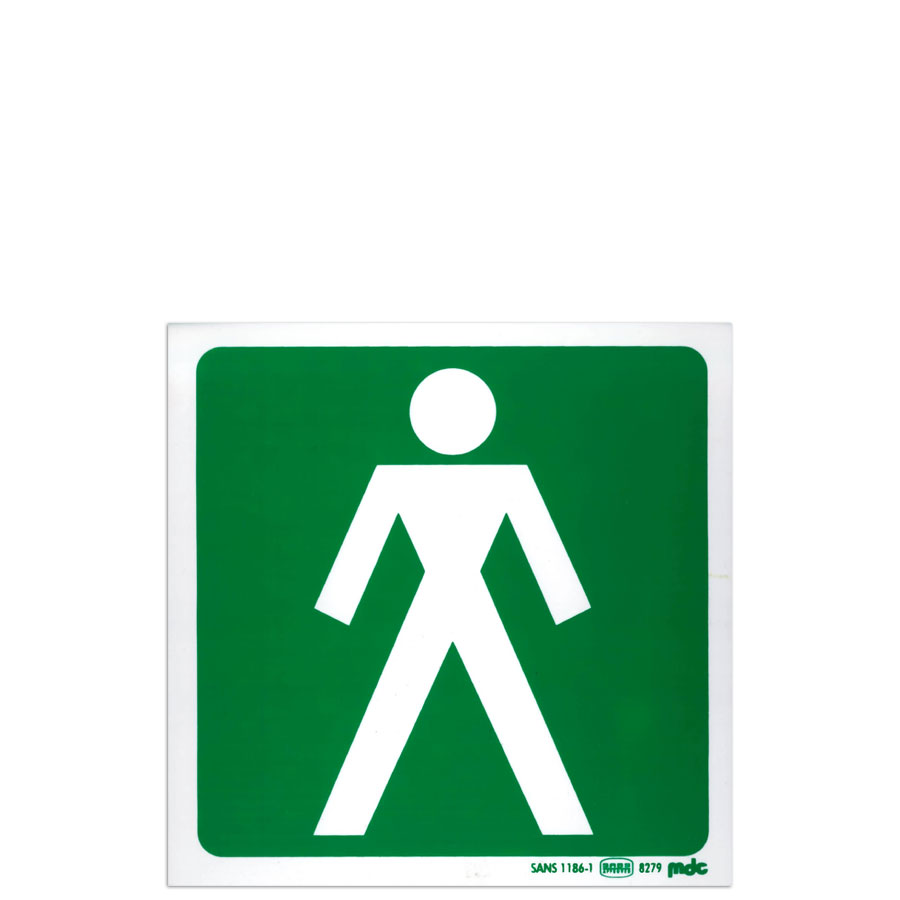 Sign Gents Toilet 190X190