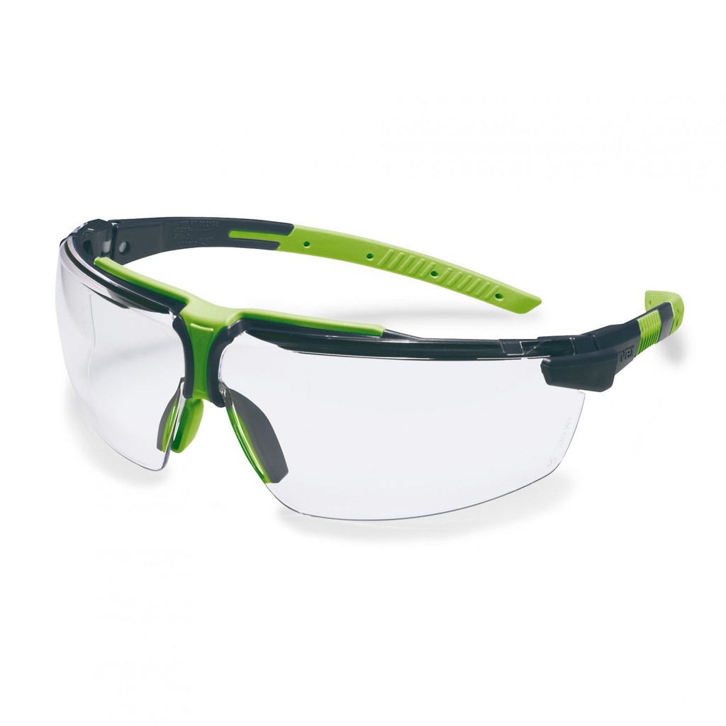 uvex I3 grey/lime frame safety specs