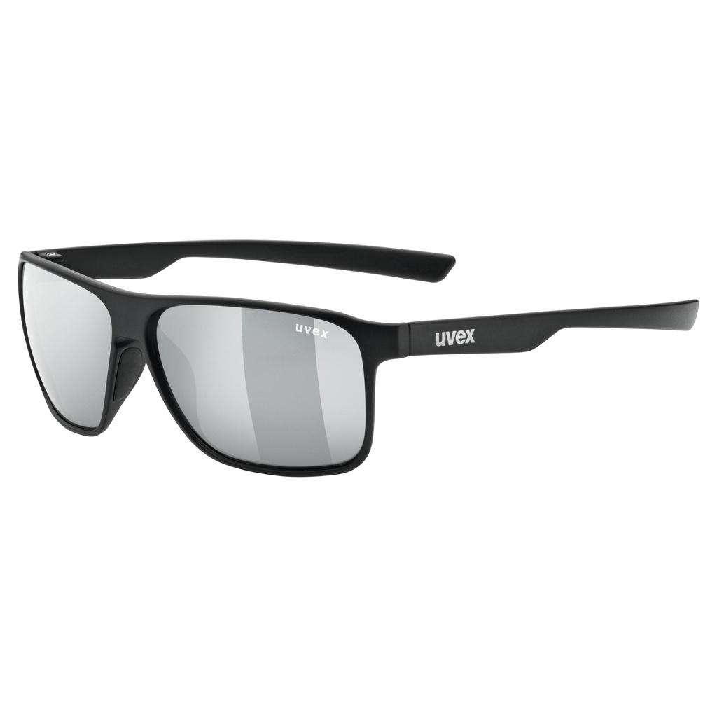 uvex lgl 33 pola- black mat/ltm.silver sunglasses