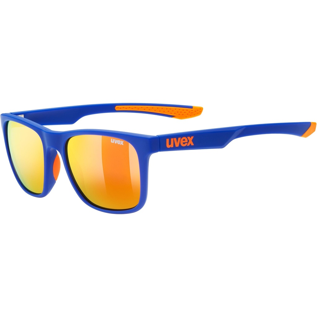 uvex lgl 42- blue orange mat sunglasses