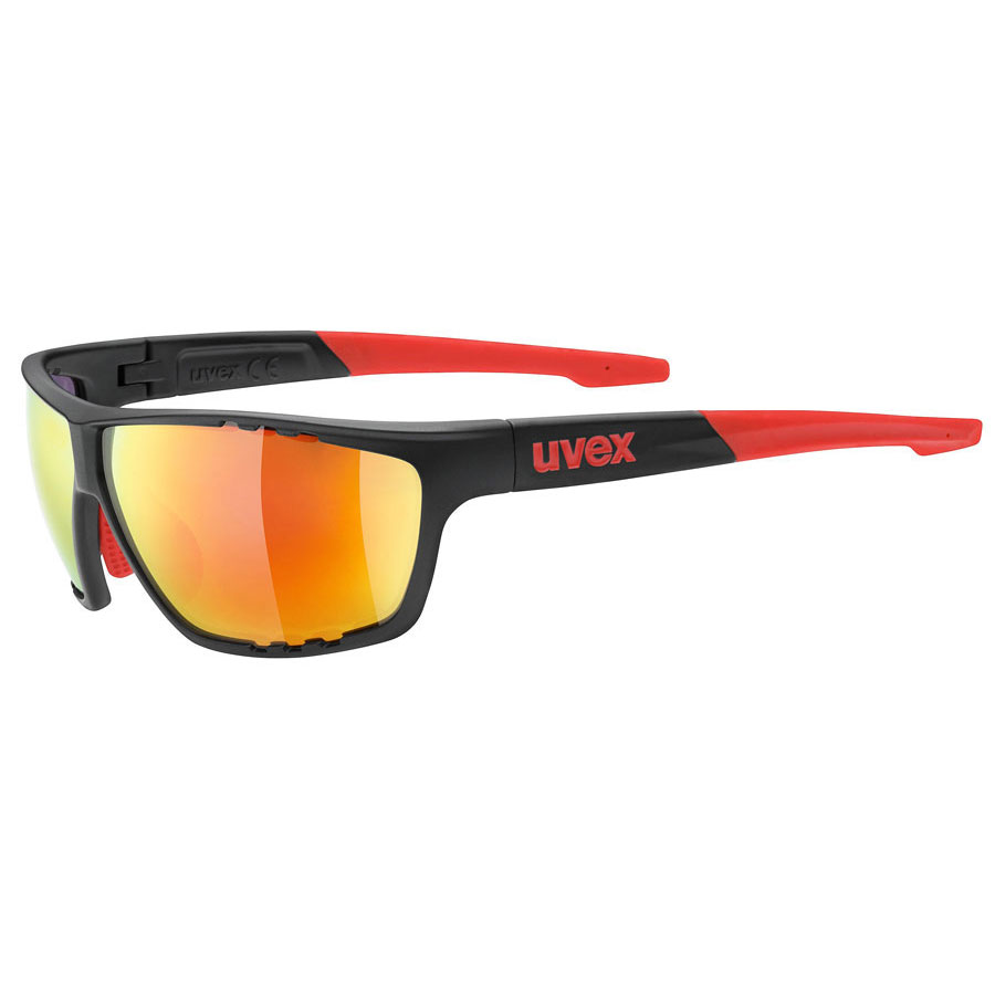 uvex sportstyle 706 red black spectacles