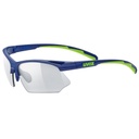 uvex sportstyle 802v blue green mat cycling sunglasses