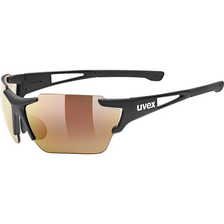 Uvex sportstyle 803 photochromic colorvision matte black-red cycling sunglasses