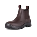 [BACCHELSEA-03] DOT Chelsea Safety Boot Brown (3)