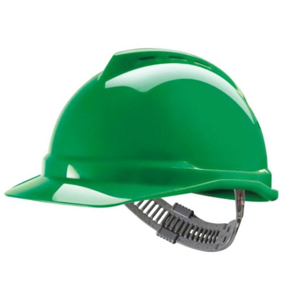 Msa Green V.Guard 500 Vented Hard Hat